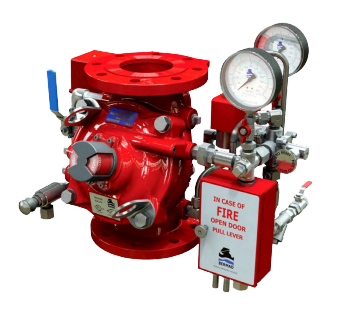 Foam fire suppression system